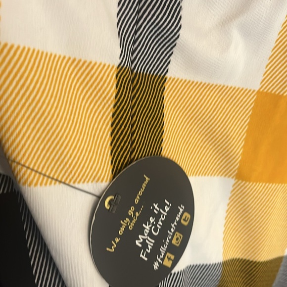 Jolie & Joy Yellow and Black Plaid Dress NWT - Picture 11 of 11